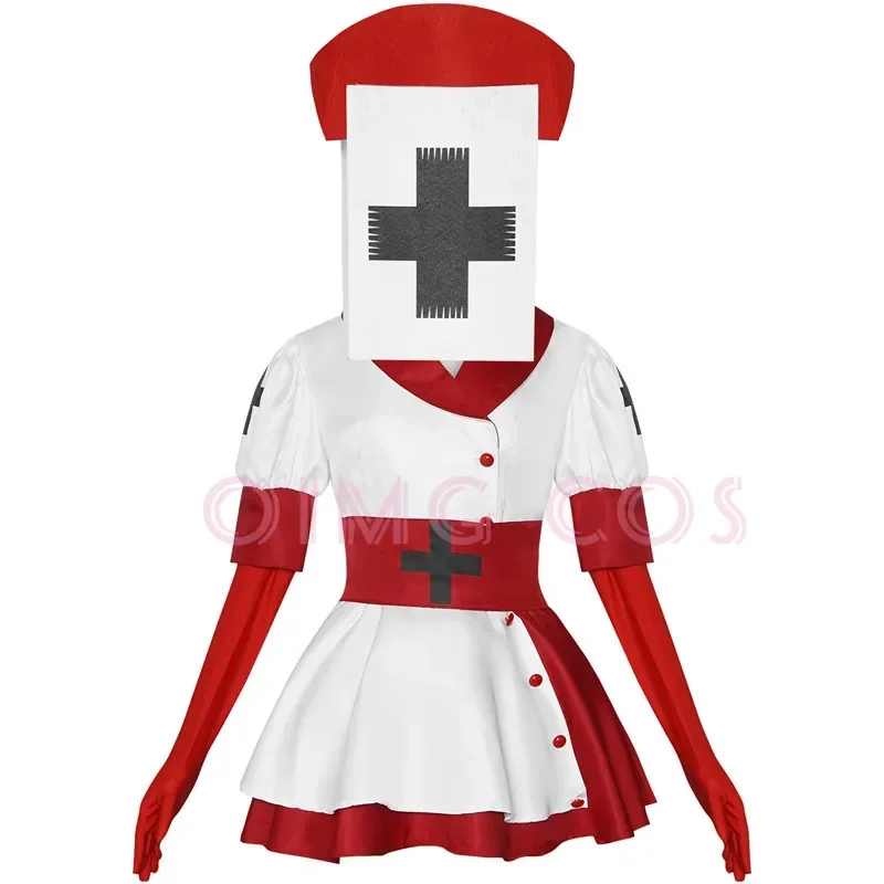 Anime Cosplay Ladies - Темный комбайн, медсестра, карнавальный костюм для