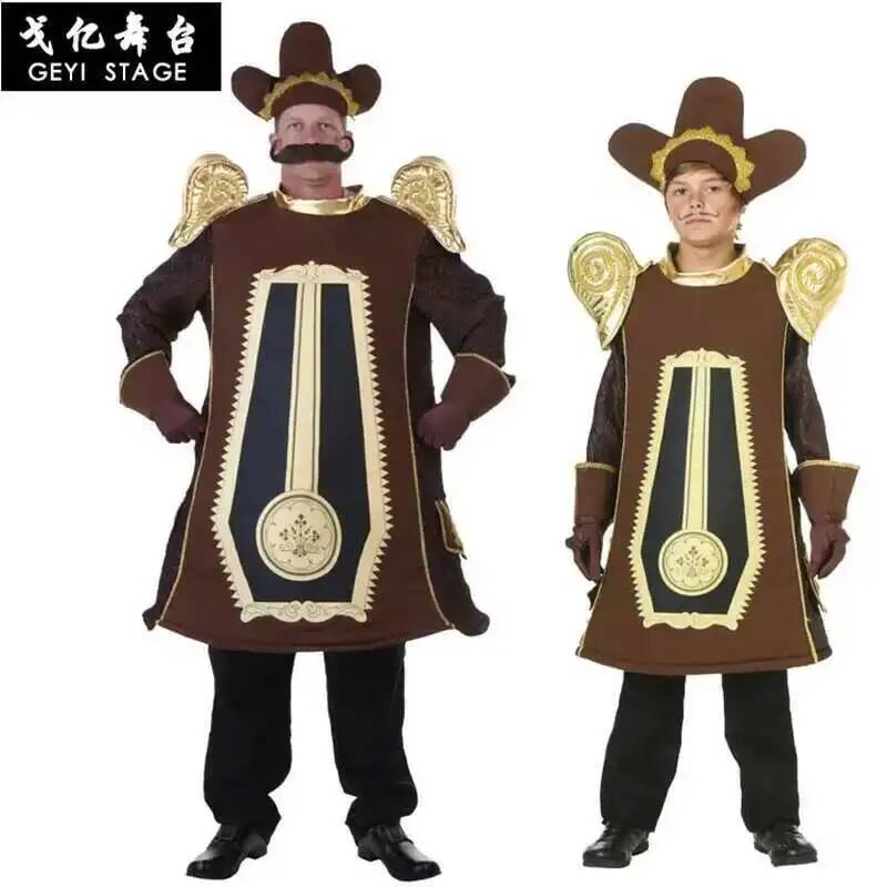 Anime Cosplay Jumpsuit - Костюм для косплея с будильником, сценический