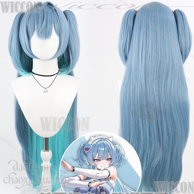 Костюм для косплея GODDESSS Ga – обзор и цена Anime Cosplay Blue Hair
